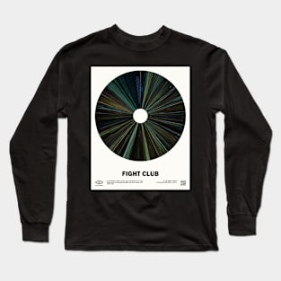 minimal_Fight Club Warp Movie Long Sleeve T-Shirt